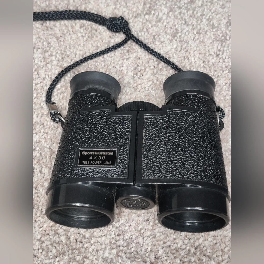 Vintage Binoculars with Case (4x30)